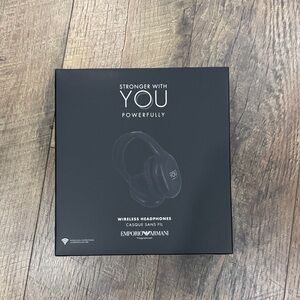 Emporio Armani Wireless Headphones - Black